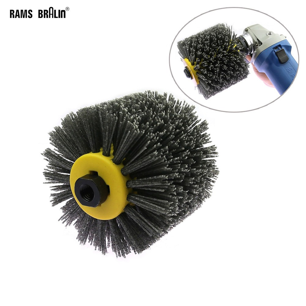 Angle Grinder Wire Brush Wheel - Brosse en nylon pour meuleuse d'angle,