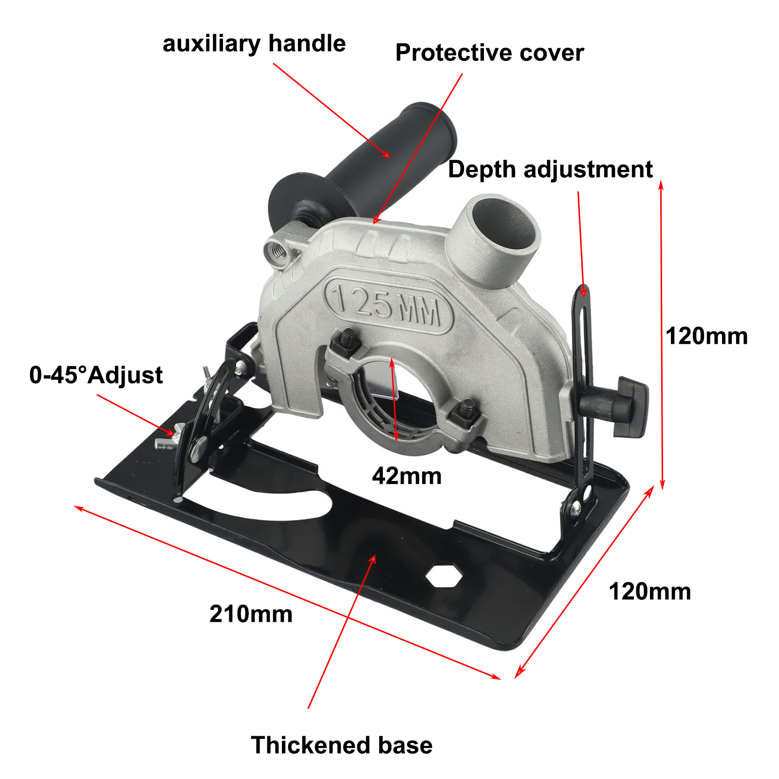 Angle Grinder Stand Holder - Support de conversion pour meuleuse d'angle