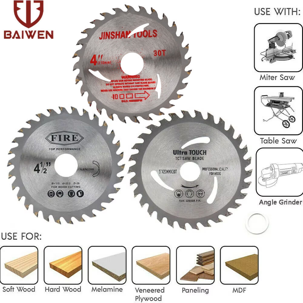 Angle Grinder Cutting Disc 125Mm - Lame de scie circulaire 110mm/115mm/125mm, disques