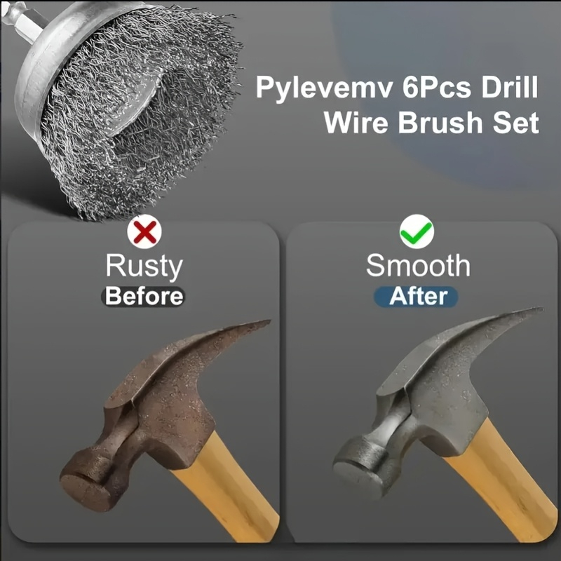 Angle Grinder Wire Brush Wheel - Brosse à fil métallique pour enlever