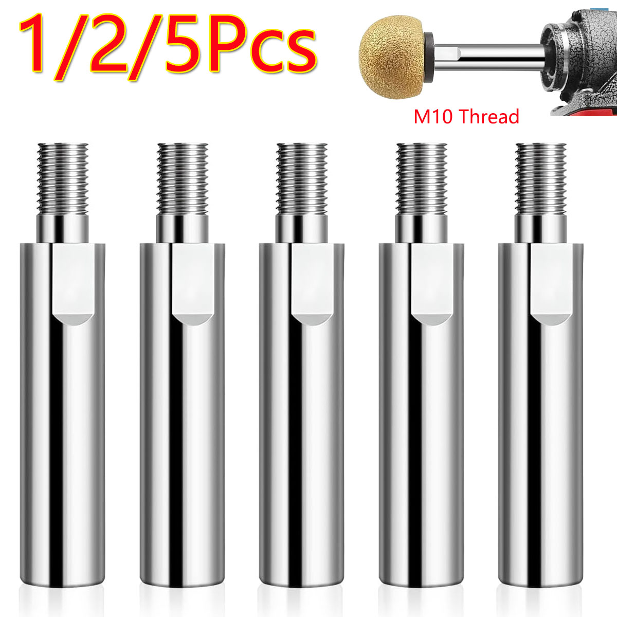 Grinder Polishing Pad Kit - 1/2/5 Pièces Tige d'extension pour meuleuse