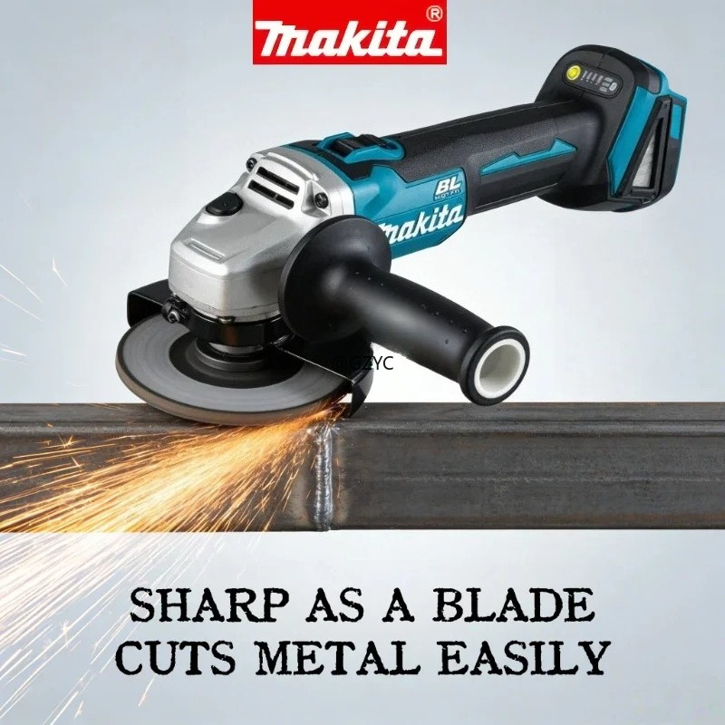 Cordless Angle Grinder 125Mm Brushless - Meuleuse d'angle sans fil Makita DGA404