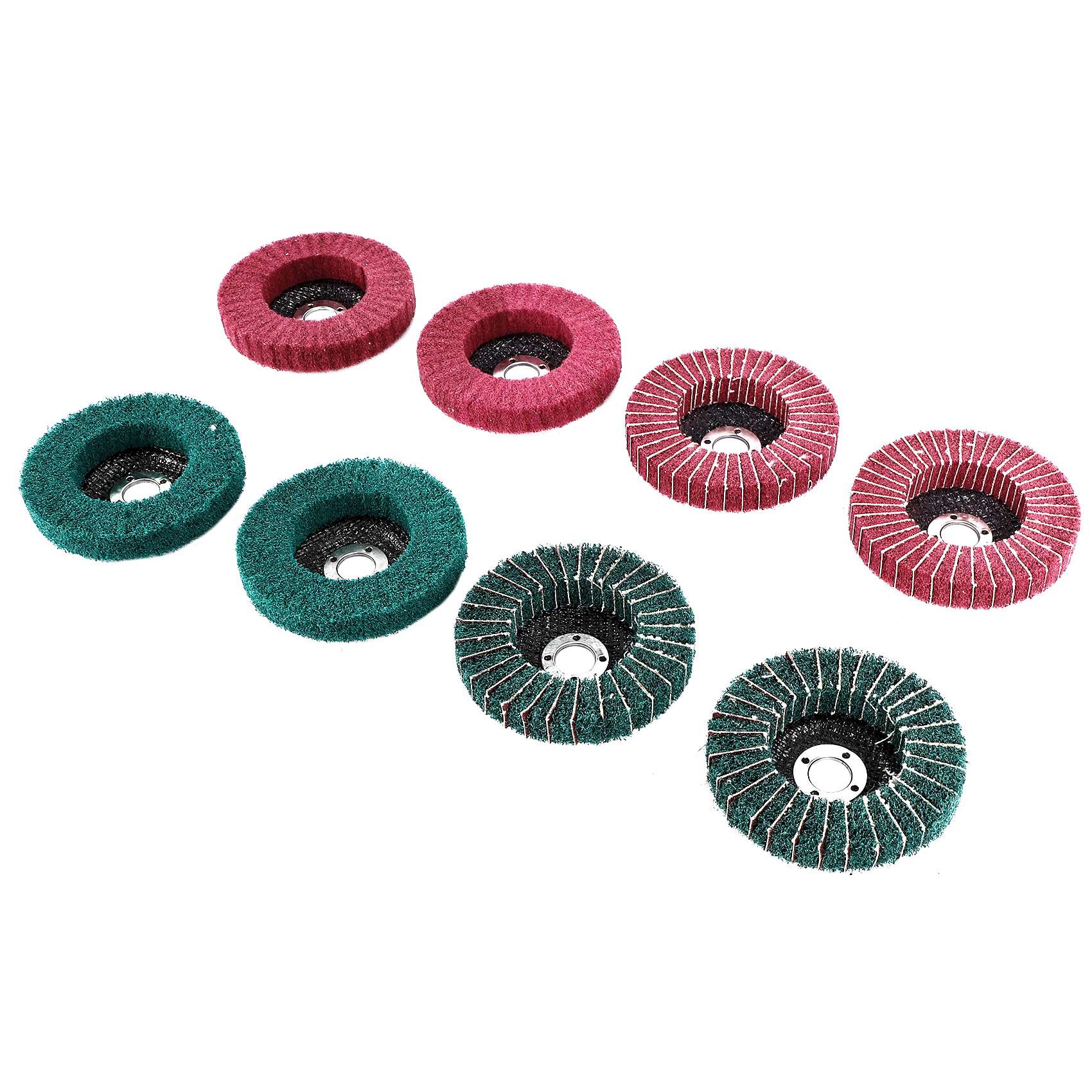Angle Grinder Flap Disc Set - ABHI-8PCS Ensemble de disques à lamelles