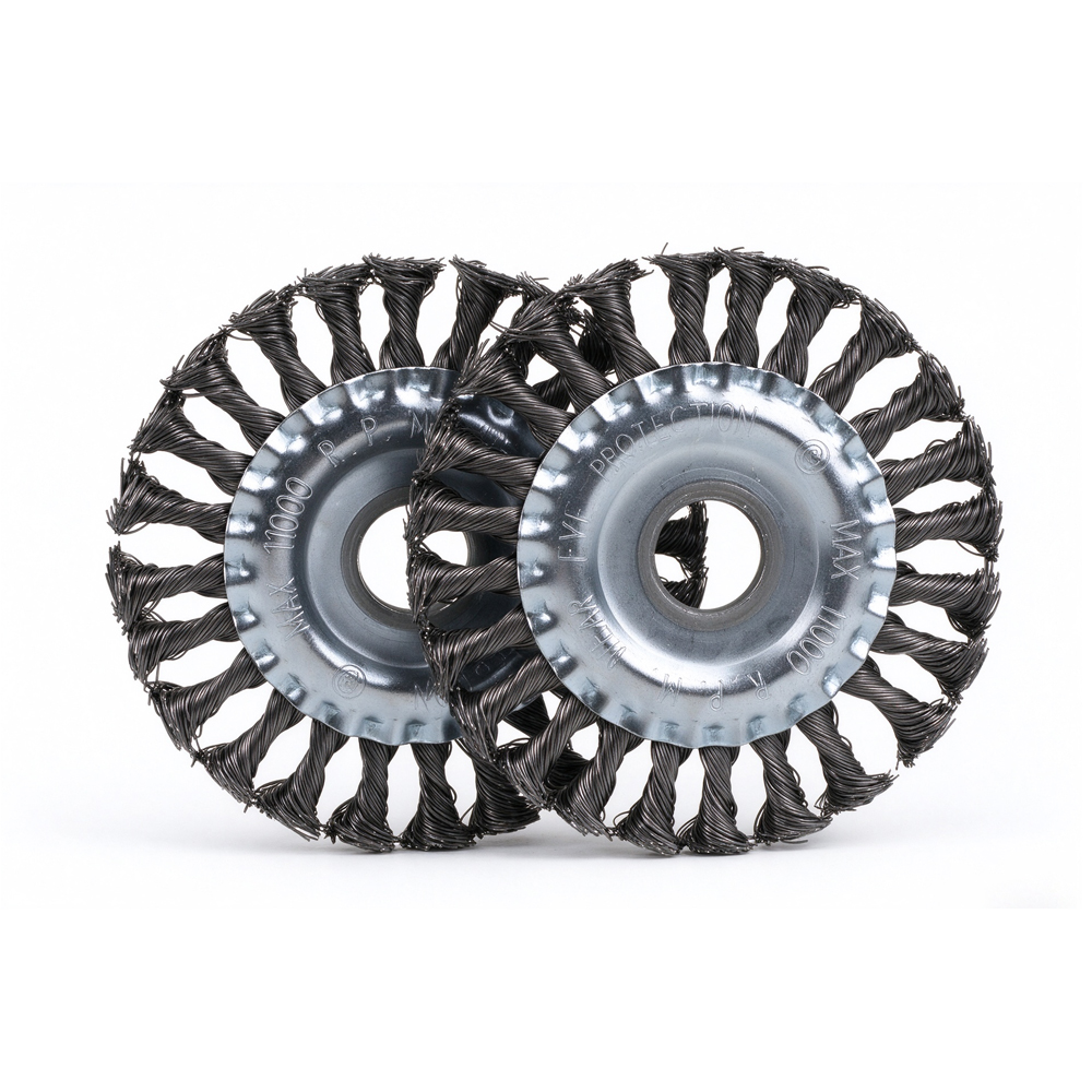 Brosse à disque en fil plat to - Angle Grinder Wire Brush Wheel avis et prix