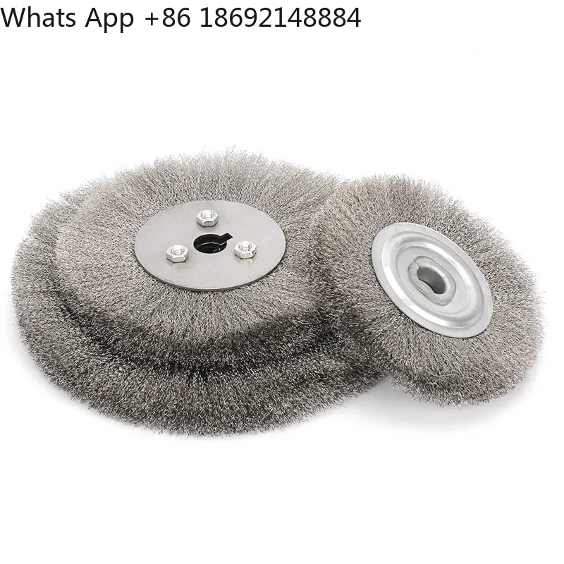 Brosse métallique plate en aci - Angle Grinder Wire Brush Wheel avis et prix
