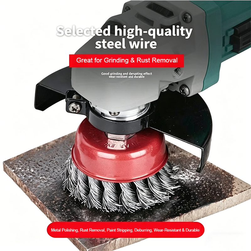 Brosse à fil métallique robust - Angle Grinder Wire Brush Wheel avis et prix