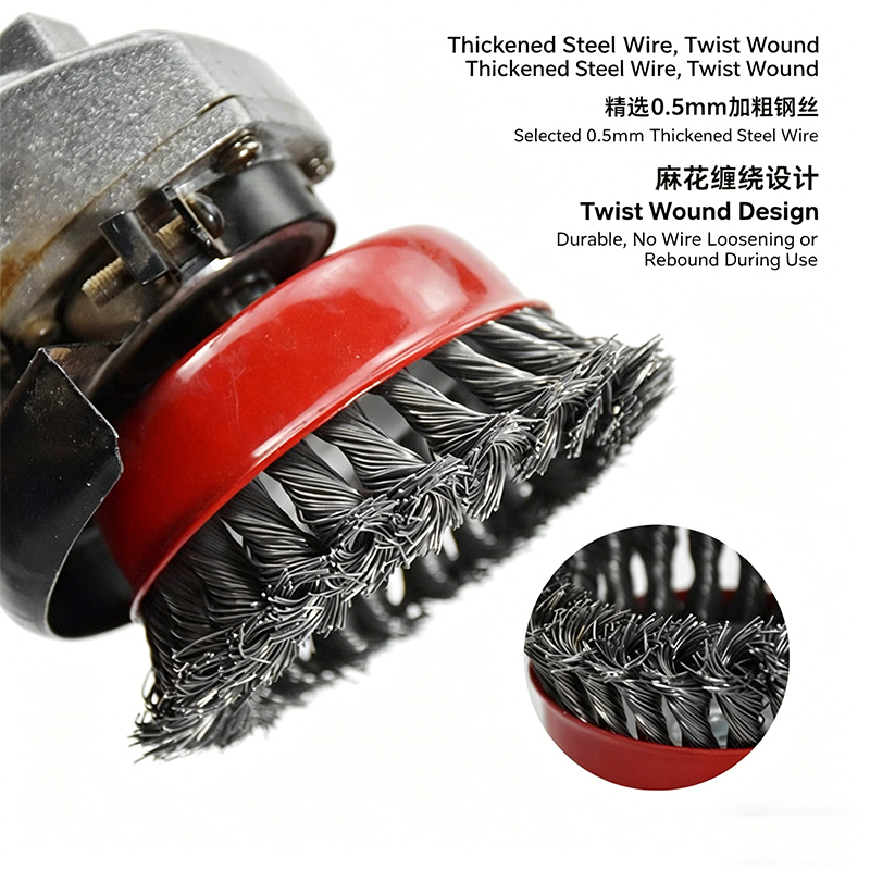 Brosse à fil métallique robust - Angle Grinder Wire Brush Wheel avis et prix