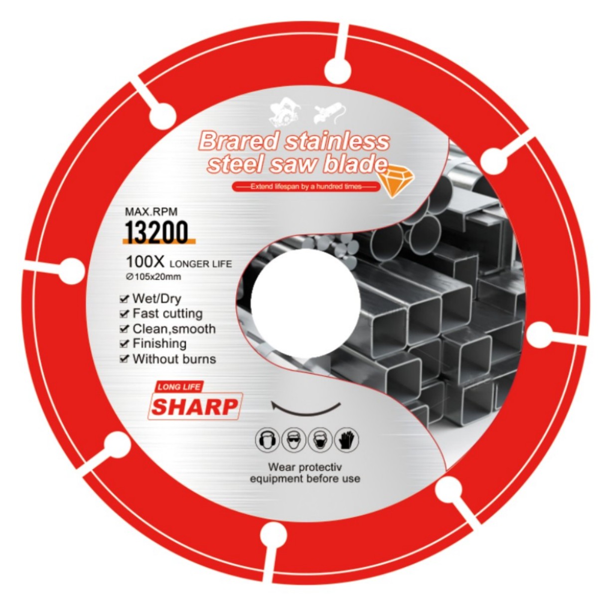 Lame de scie en acier inoxydab - Angle Grinder Cutting Disc 125Mm avis et prix