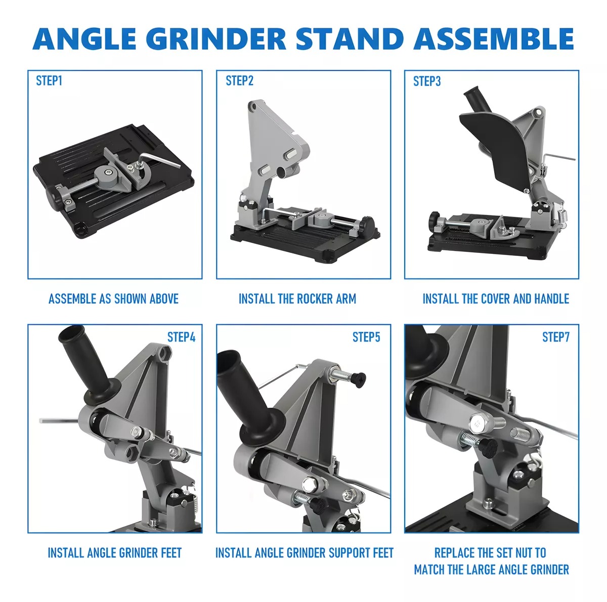 Support universel pour meuleus - Angle Grinder Stand Holder avis et prix