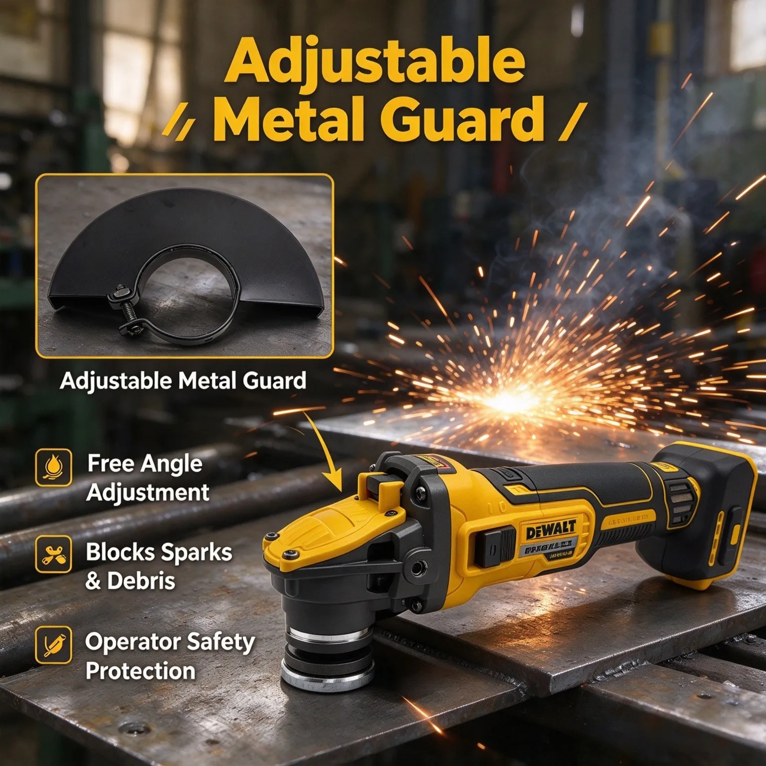DEWALT DCG409 Meuleuse d'angle - Cordless Angle Grinder 125Mm Brushless avis et prix