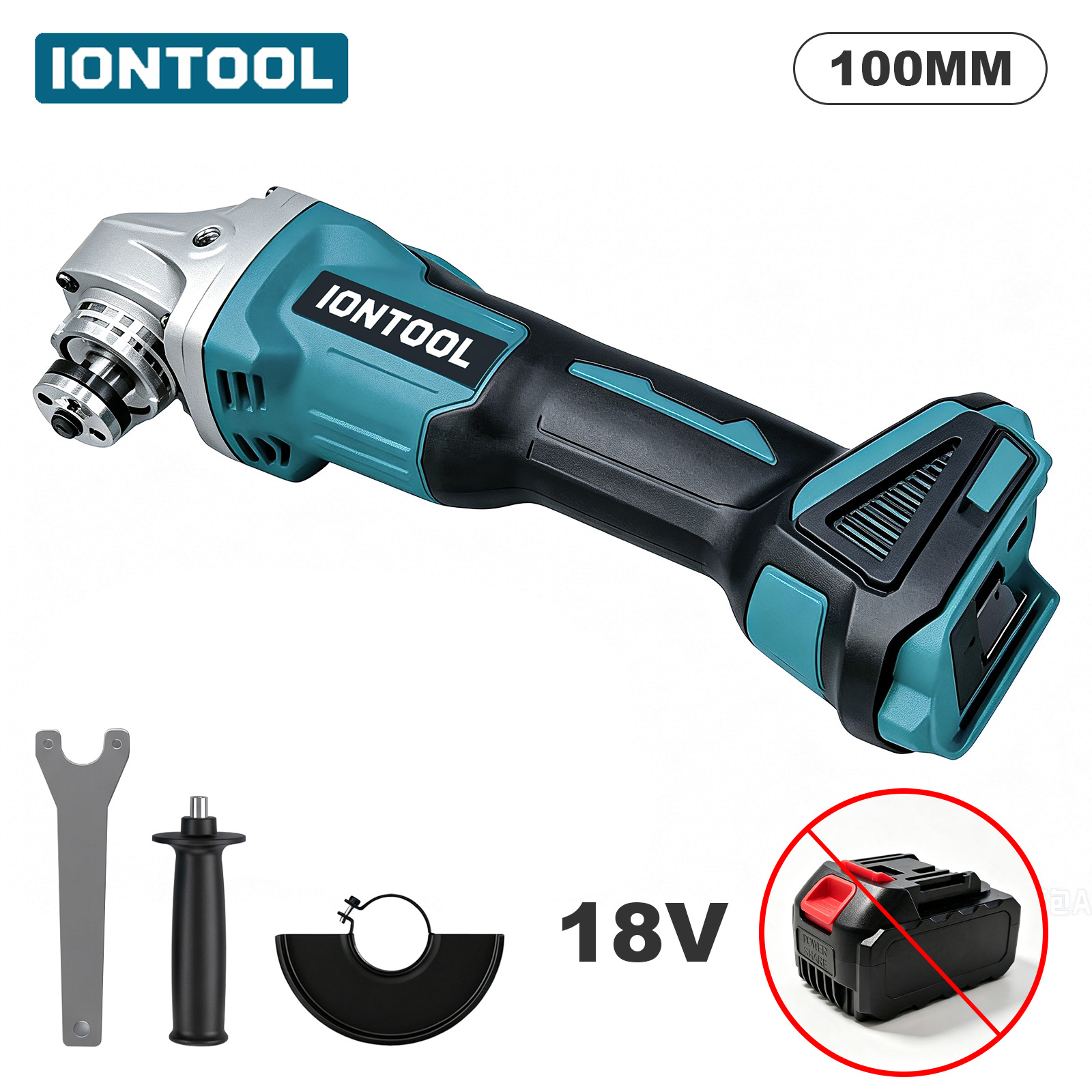 IONTOOL Meuleuse d'angle sans  - Brushless Grinder 100Mm 850W avis et prix