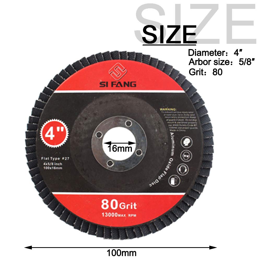 Disques à lamelles en zircone  - Angle Grinder Flap Disc Set avis et prix
