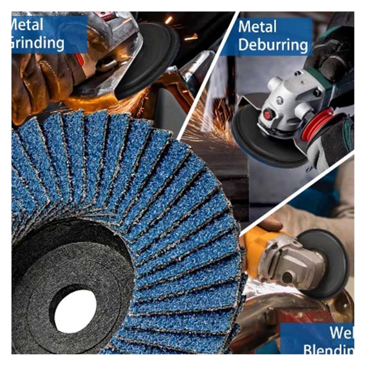 Ensemble de disques à lamelles - Angle Grinder Flap Disc Set avis et prix