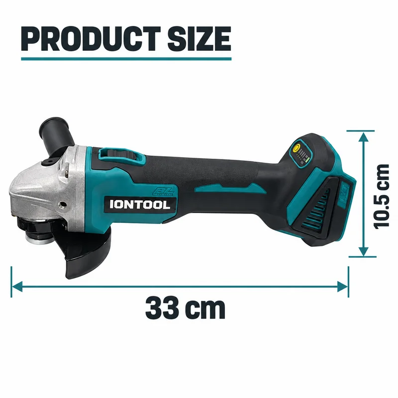 IONTOOL Meuleuse d'angle sans  - Brushless Grinder 100Mm 850W avis et prix