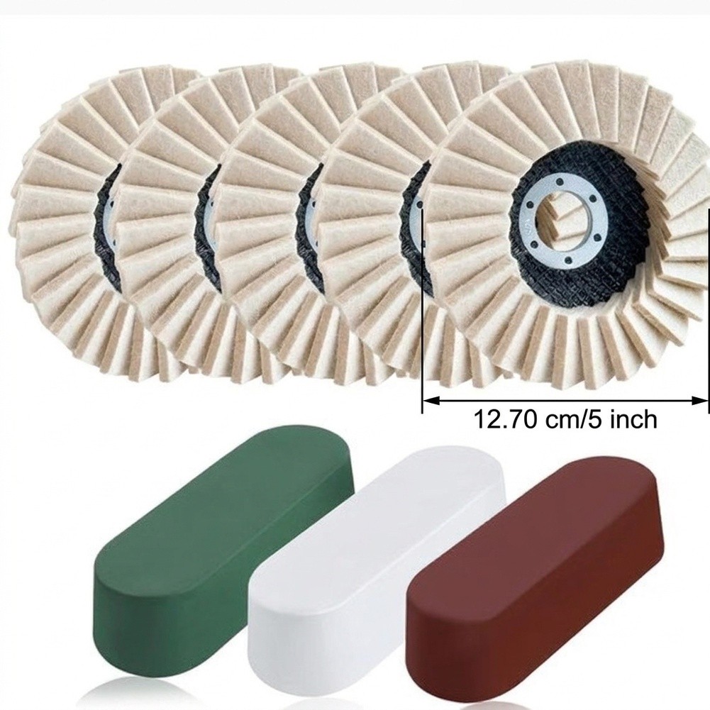 Ensemble de 5 roues de polissa - Angle Grinder Flap Disc Set avis et prix