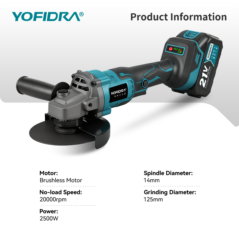 YOFIDRA 125mm meuleuse d'angle - Angle Grinder Cutting Disc 125Mm avis et prix