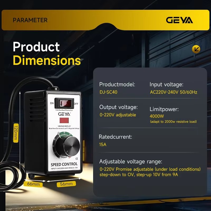 GEYA Prise EU, Contrôleur de v - Angle Grinder Variable Speed Corded avis et prix