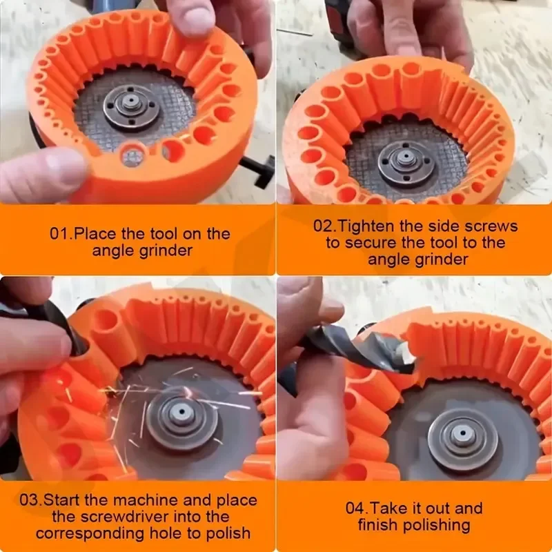 Affûteur de forets pour meuleu - Angle Grinder Flap Disc Set avis et prix