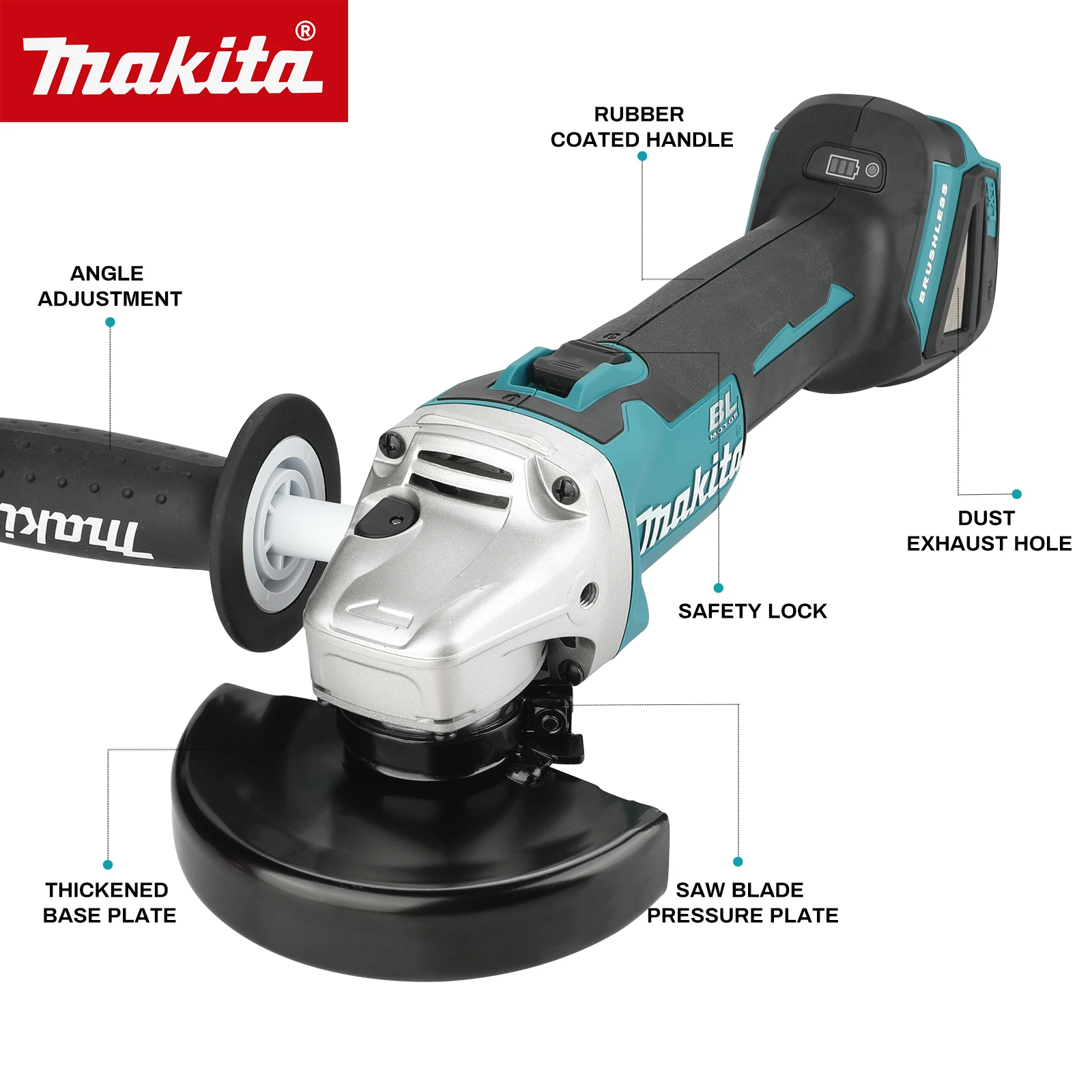Makita DGA404, meuleuse d’angl - Cordless Angle Grinder 125Mm Brushless avis et prix