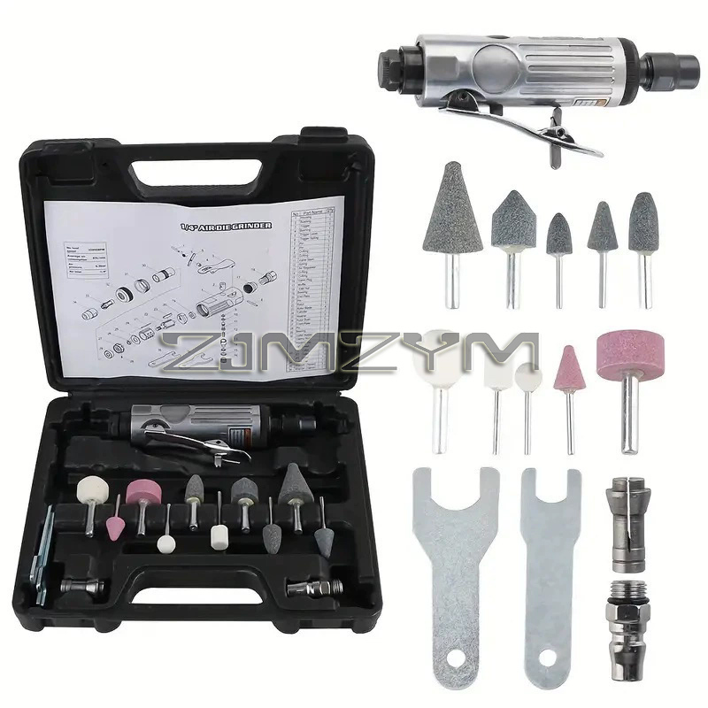 Kit de 16 outils pneumatiques  - Die Grinder 1/4 Inch Air avis et prix