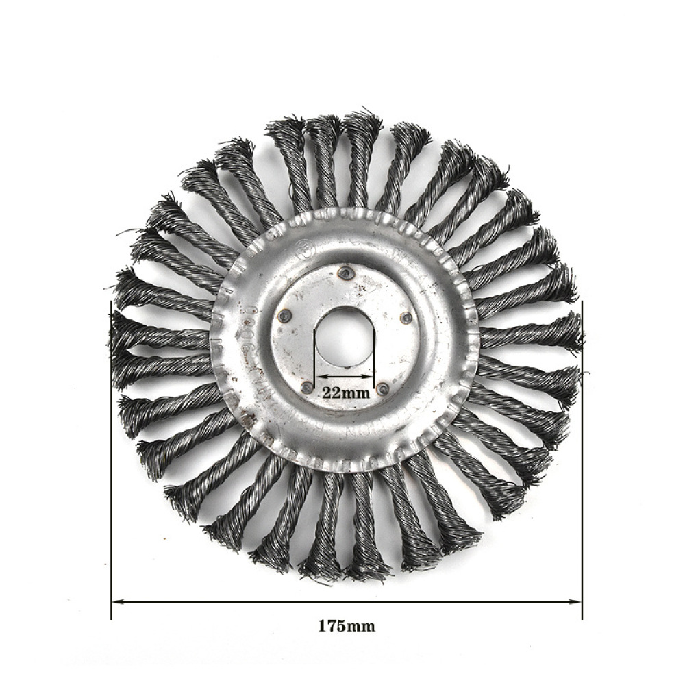 Brosse à fil métallique torsad - Angle Grinder Wire Brush Wheel avis et prix