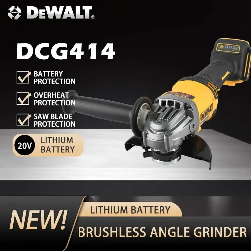Meuleuse d'angle sans fil 20V  - Cordless Angle Grinder 125Mm Brushless avis et prix