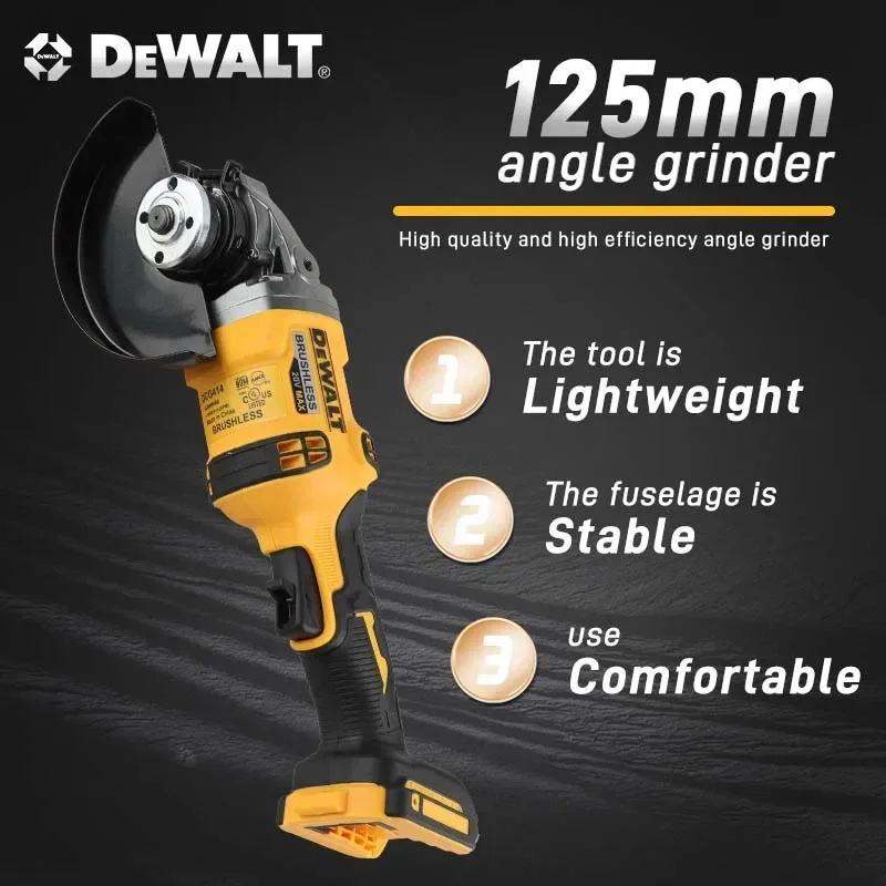 Meuleuse d'angle sans fil 20V  - Cordless Angle Grinder 125Mm Brushless avis et prix