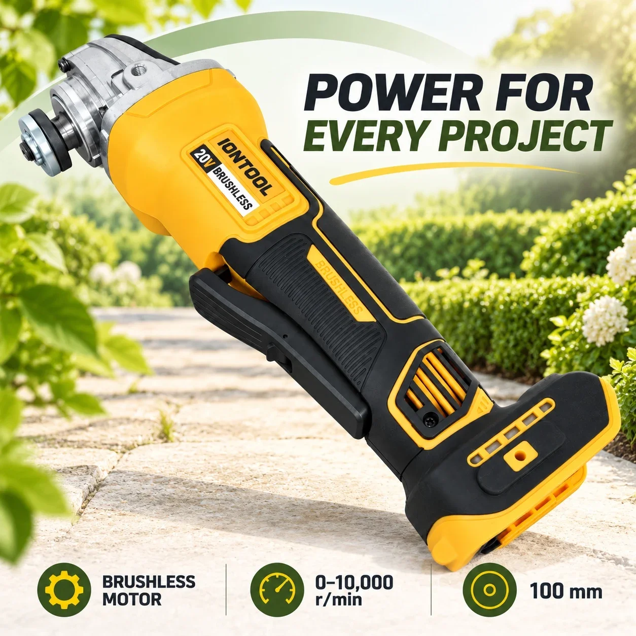 IONTOOL Meuleuse d'angle sans  - Angle Grinder Variable Speed Corded avis et prix
