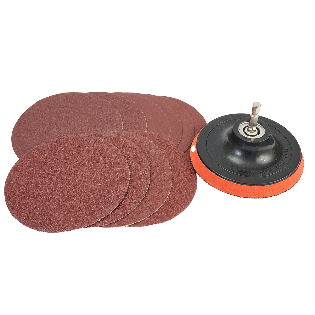 12 pièces 4 pouces disques abr - Grinder Polishing Pad Kit avis et prix