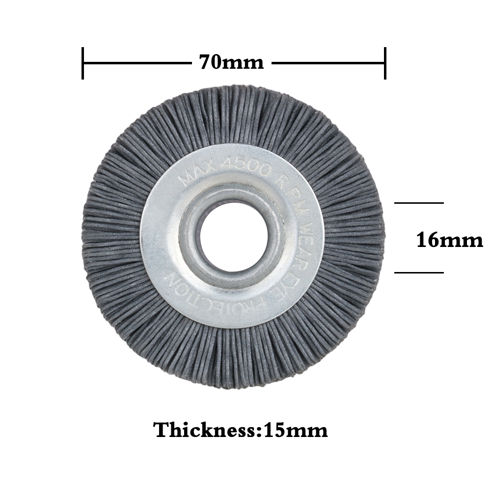 Brosse à fil abrasif en nylon  - Angle Grinder Wire Brush Wheel avis et prix