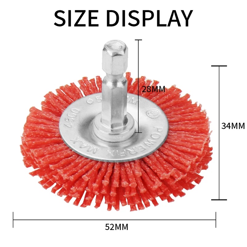 Brosse plate en nylon, roue ab - Angle Grinder Wire Brush Wheel avis et prix