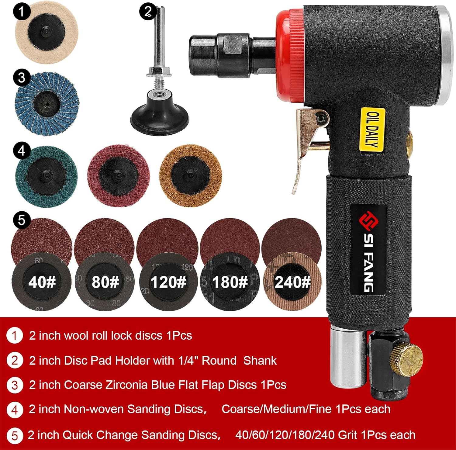 Mini meuleuse pneumatique d'an - Die Grinder 1/4 Inch Air avis et prix