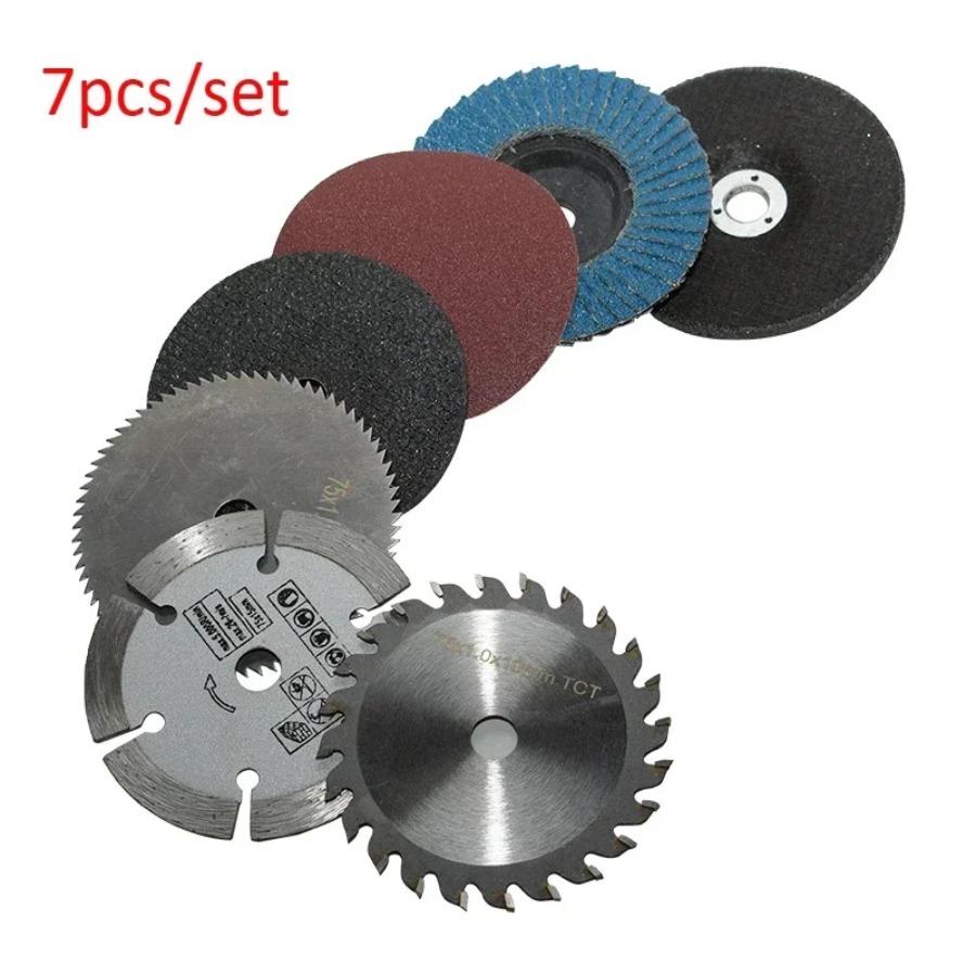 7 pièces 3 pouces 75mm disques - Angle Grinder Flap Disc Set avis et prix