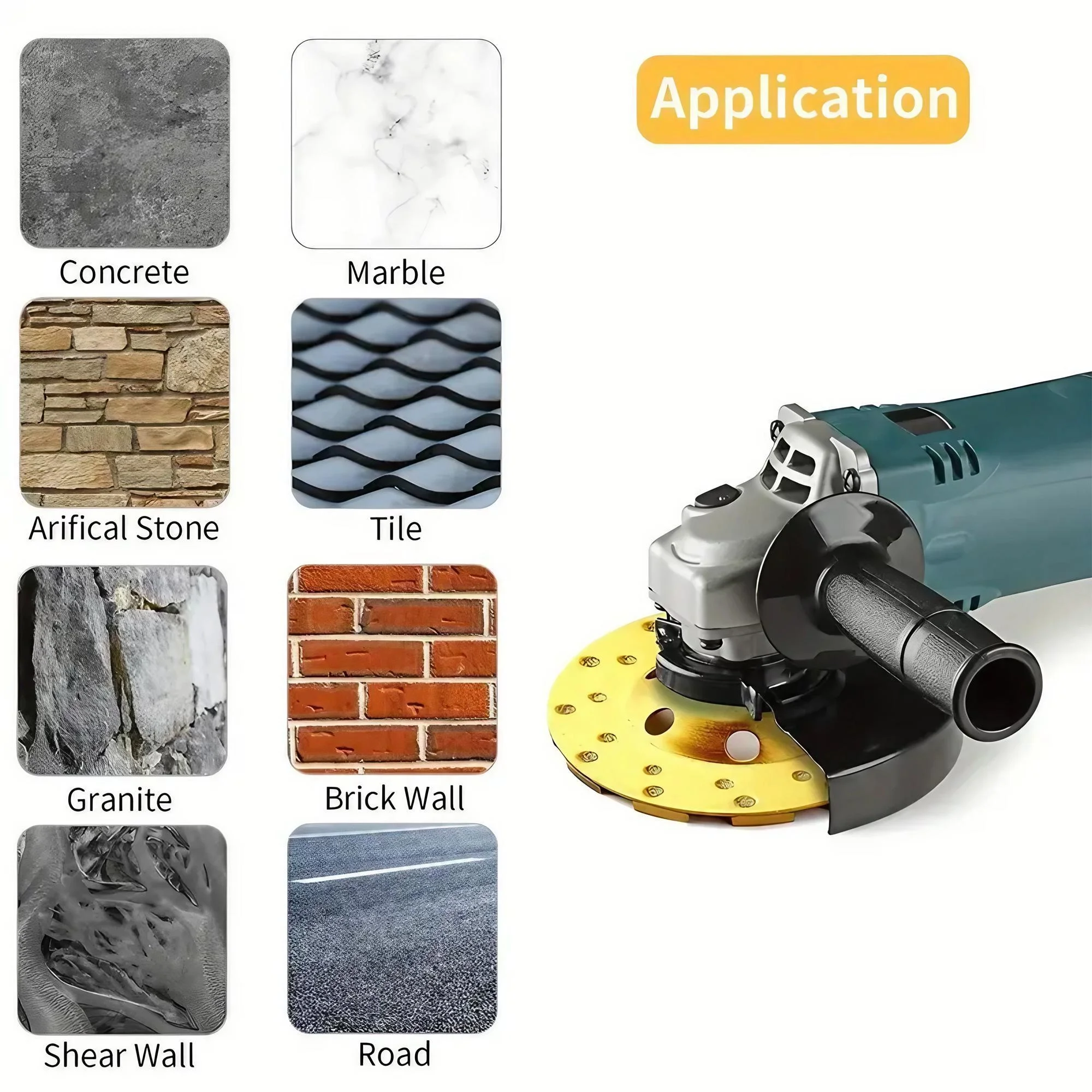 Disque de meulage diamanté pou - Angle Grinder Diamond Blade Concrete avis et prix